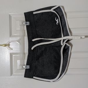 Hollister Grey Women's Sweat Short Medium